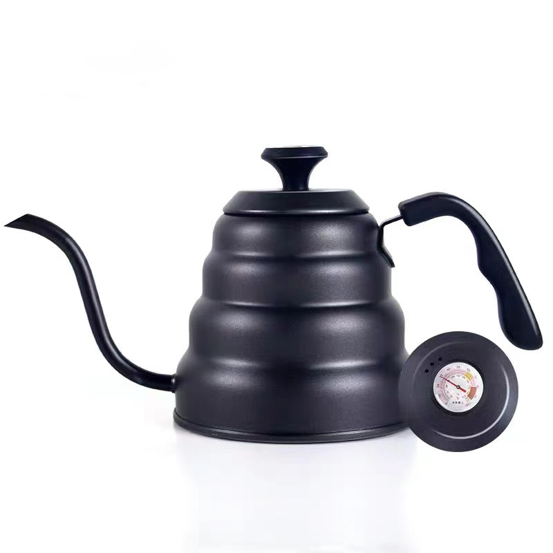 V498-COFFEEPOTBK-174716-00 1.2L Coffee Kettle Black - Image 1