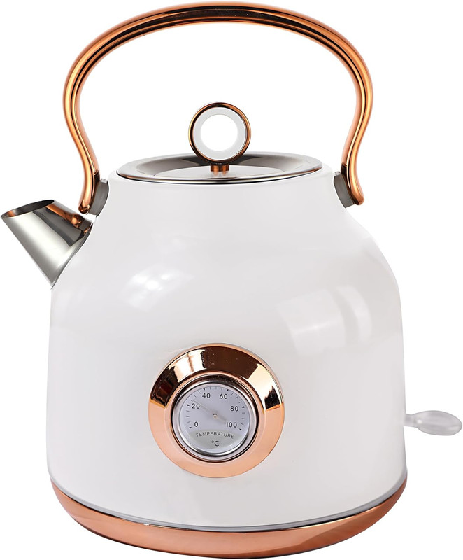V498-ELECTRICKETTLEWH-202506231527-00 1.7L Electric Water Kettle White - Image 1