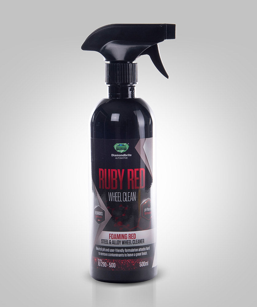 V502-AIMEXRUBYREDWHL-190775-00 Ruby Red Wheel Cleaner – Steel & Alloy Wheel Cleaner 500 ml Made in UK - Image 1