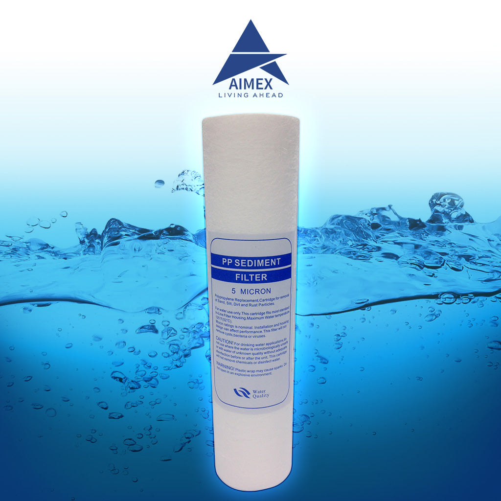 V502-PP5UM1PCS-190755-00 Undersink 5um Sediment Water Filter Cartridge PP - Image 1