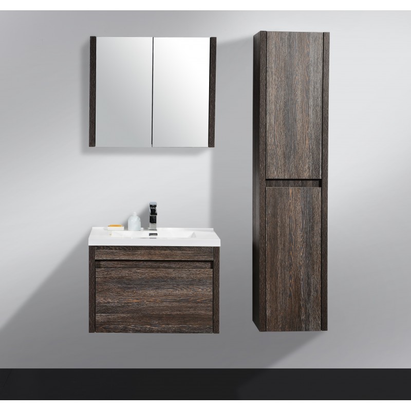 V503-ALEX-760W-SOALEX-EA-760-95635-00 Alexandra wall hung bathroom vanity in Silver Oak - Image 1