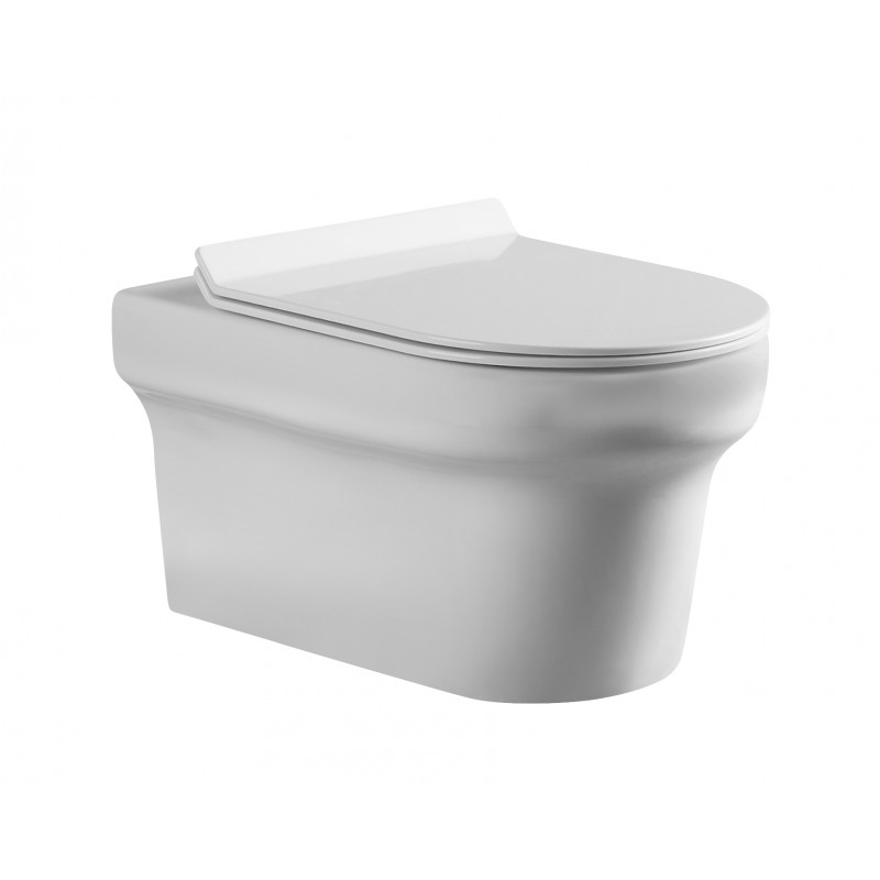 V503-BB829CH-95629-00 Vella Rimless wall hung pan - Image 1