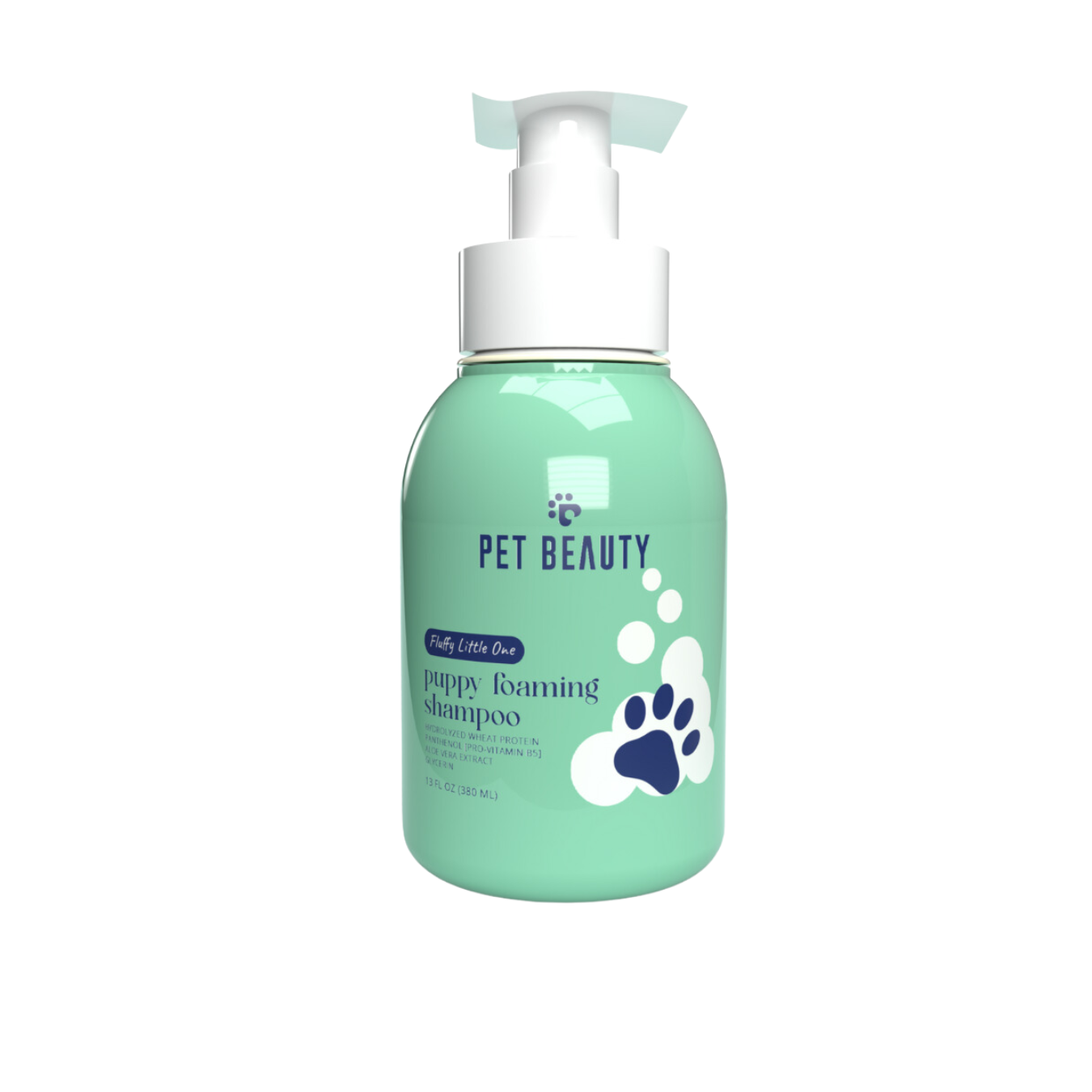 V508-PB110-223221-00 FLUFFY LITTLE ONE PUPPY FOAMING SHAMPOO 380ML - Image 1