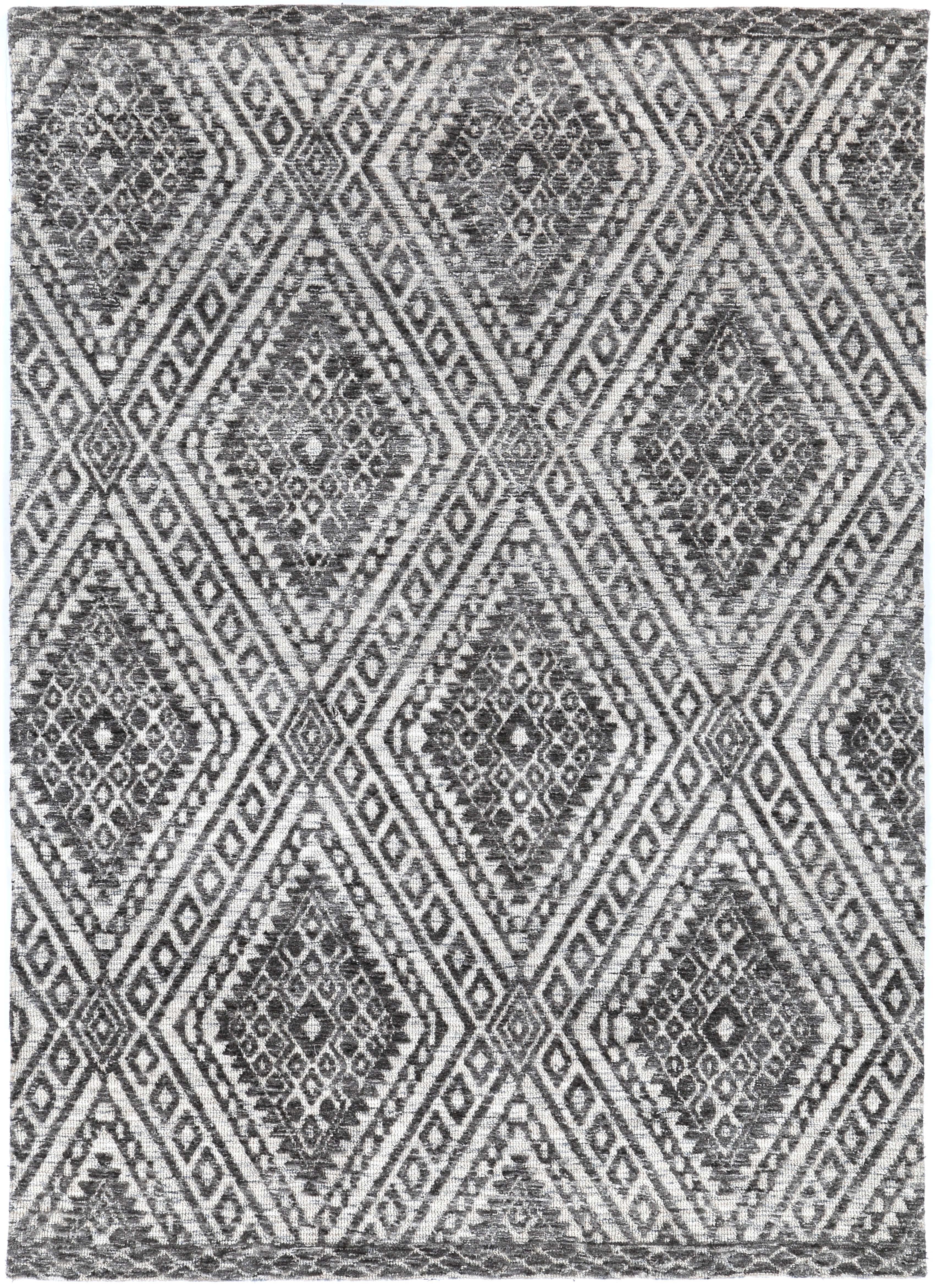V516-AMRI16005CBEI-140531-00 Amritsar AMRI05 Charcoal & Beige 160X230 - Image 1
