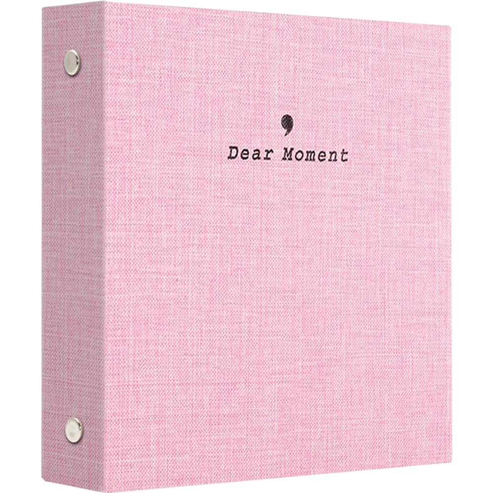 V522-LIFEBOOK-PINK-91158-00 LIFEBEA 100 Pockets Mini Photo Album - Picture Case for Fujifilm Instax Film 7 8 9 11 12 25 40 50 70 90 Instant Camera & Name Card - Pink - Image 1