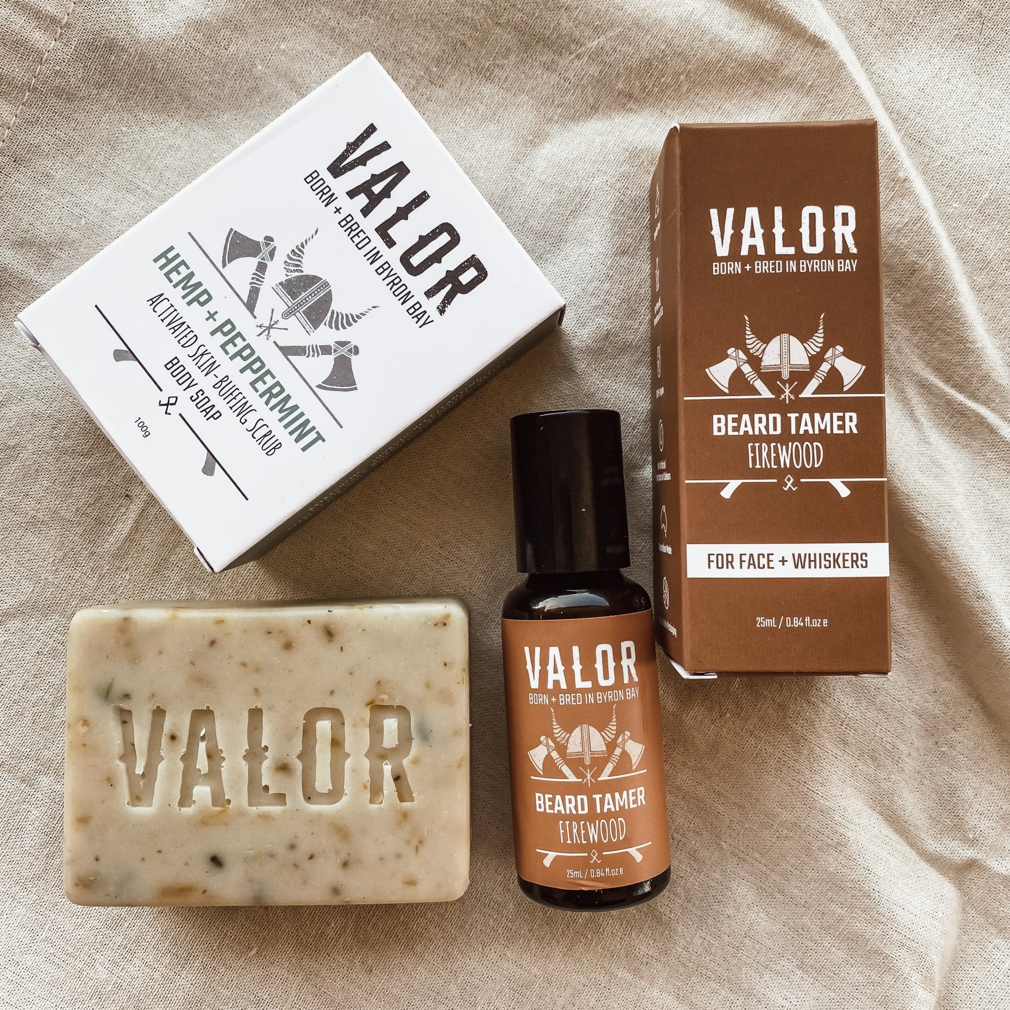 V534-VA167-89969-00 Tame Duo - Beard Tamer Original + Byron Spice Soap - Image 1