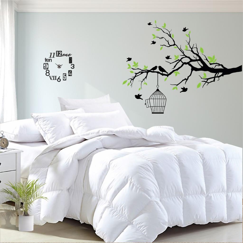 V535-200G-BAMBOO-QUILT-S-155328-00 Luxor Australian Made Summer 200GSM Bamboo Blend Quilt Single - Image 1