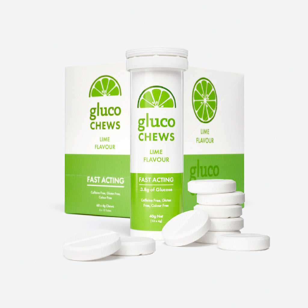 V536-CHEW-LIME-97622-00 Fast Acting Glucochews | Lime | 6 tubes of 10 chews - Image 1