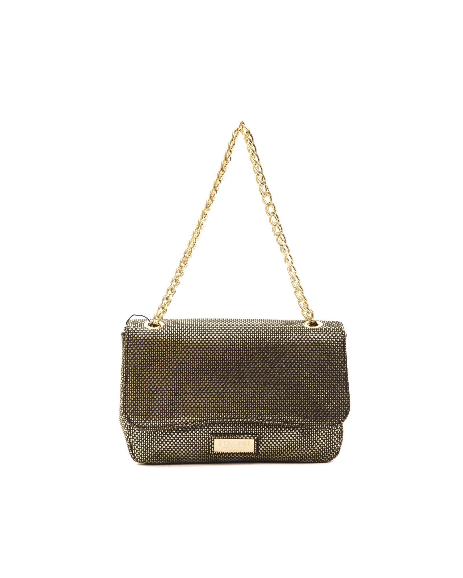 V539-A1042SERENA_OROGOLD-202509011340-00 Logo Lined Leather Crossbody Bag One Size Women - Image 1