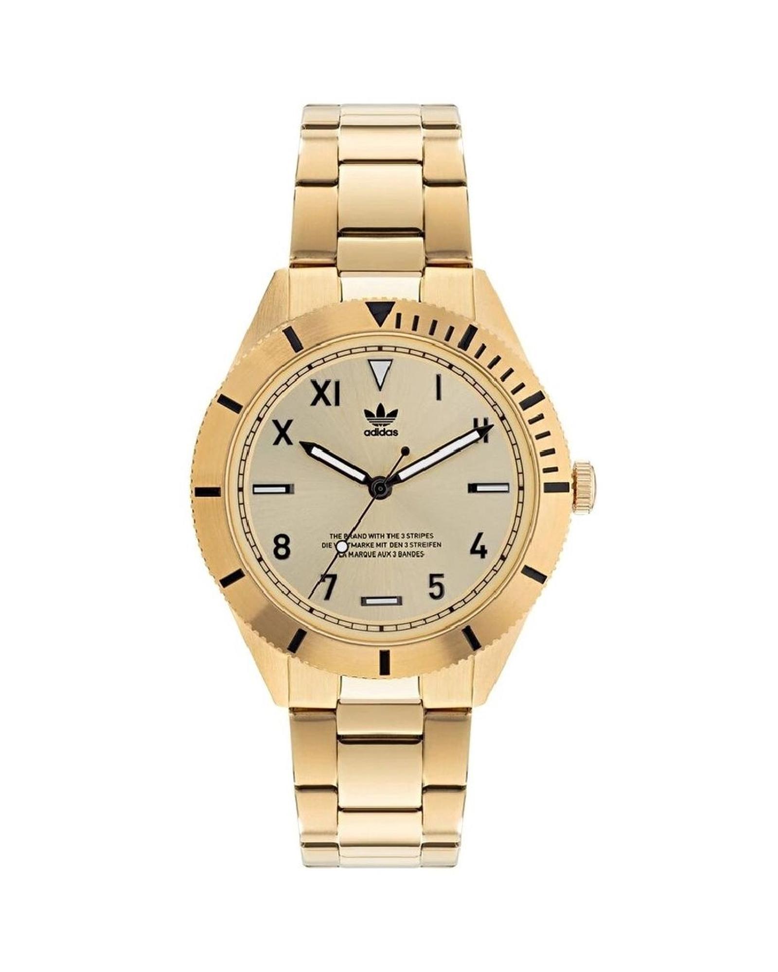 V539-ADAOFH22062AC-202506111746-00 Adidas Men's Gold Stainless Steel Watch - One Size - Image 1