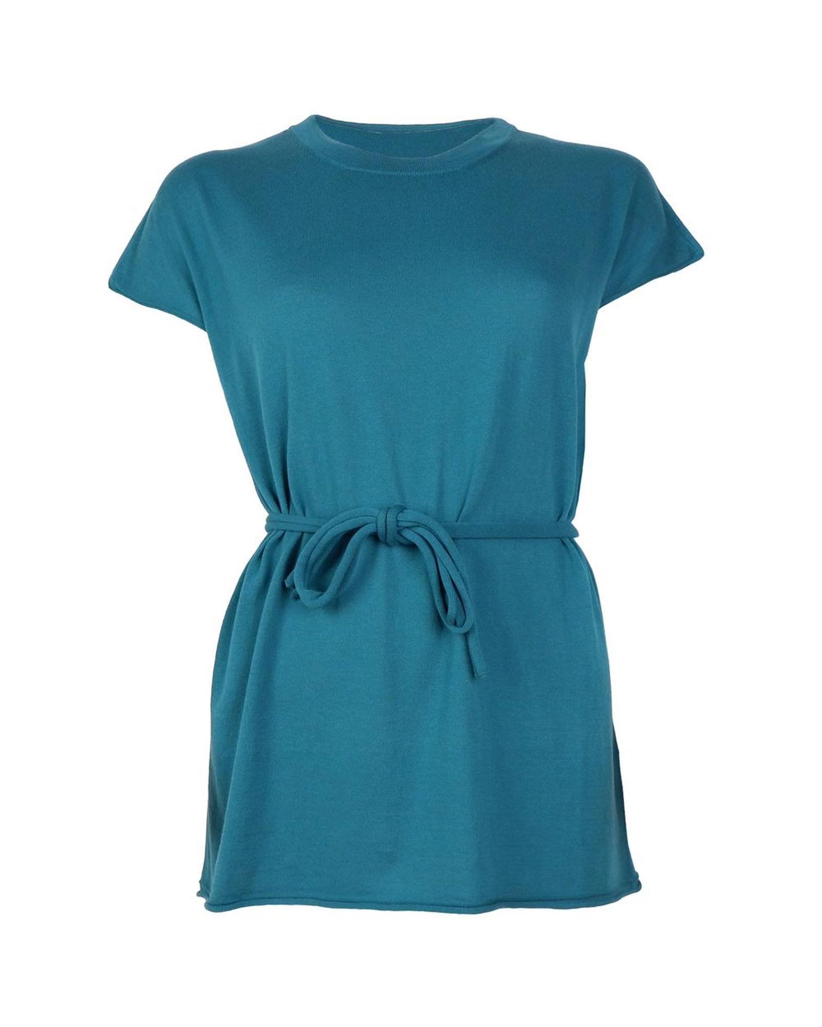 V539-AL-12974-IT42M-202506111910-00 Alpha Studio Women's Green Cotton Dress - 42 IT - Image 1