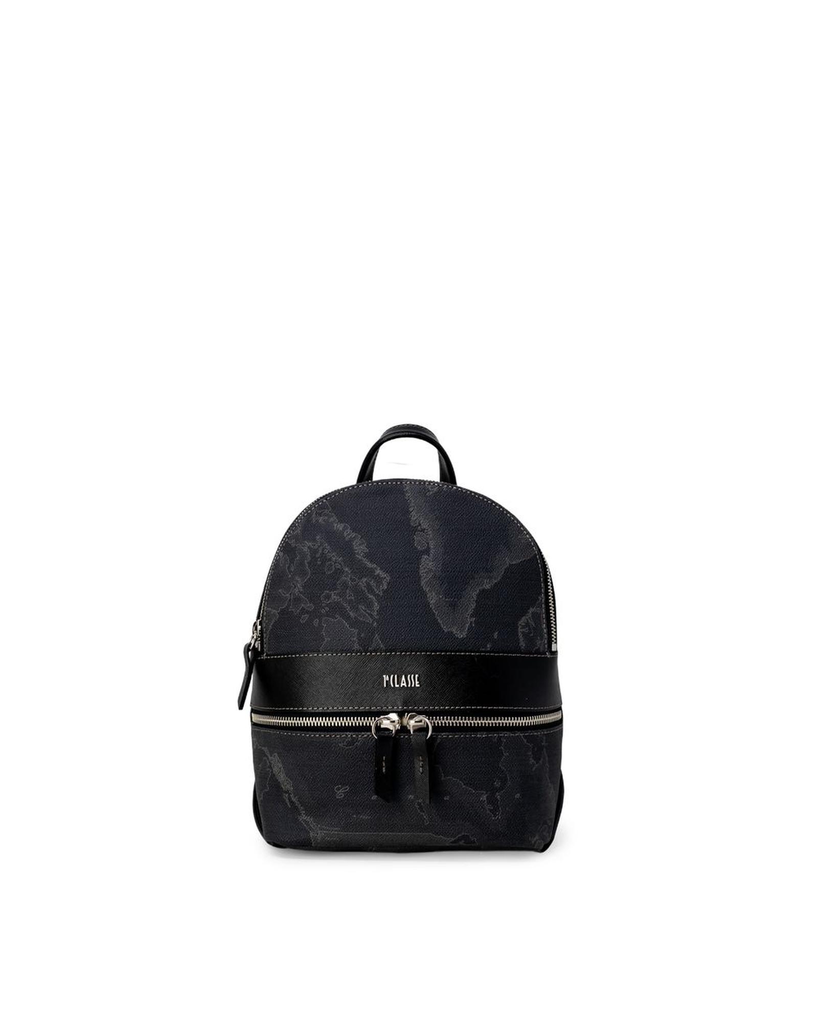 V539-ALMAPRCL-10216600009-202506111925-00 Alviero Martini Prima Classe Women's Black Leather Backpack - One Size - Image 1