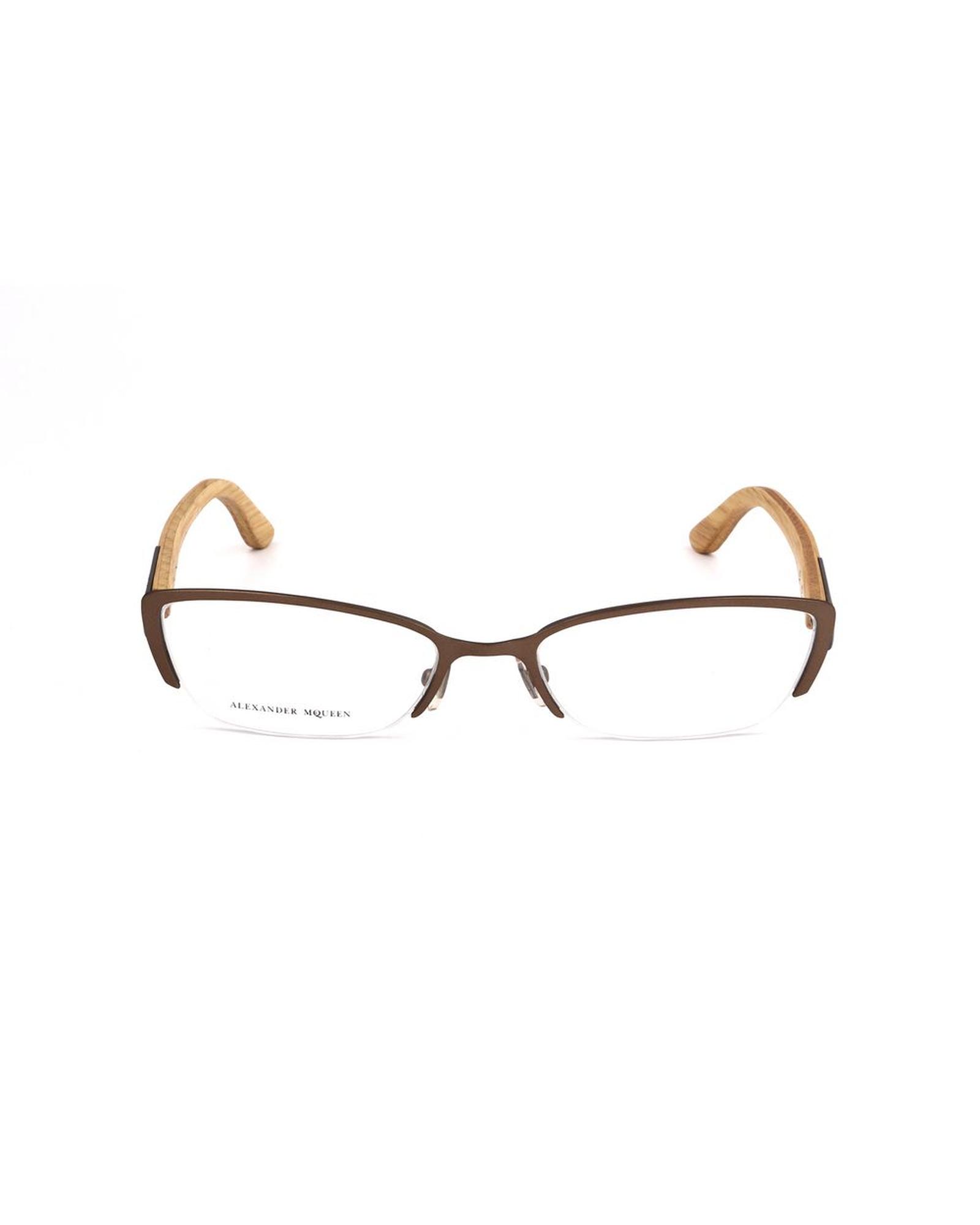 V539-AMAMQ4183WCUAC-202506111605-00 Alexander McQueen Women's Bicolor Metal Frames - One Size - Image 1