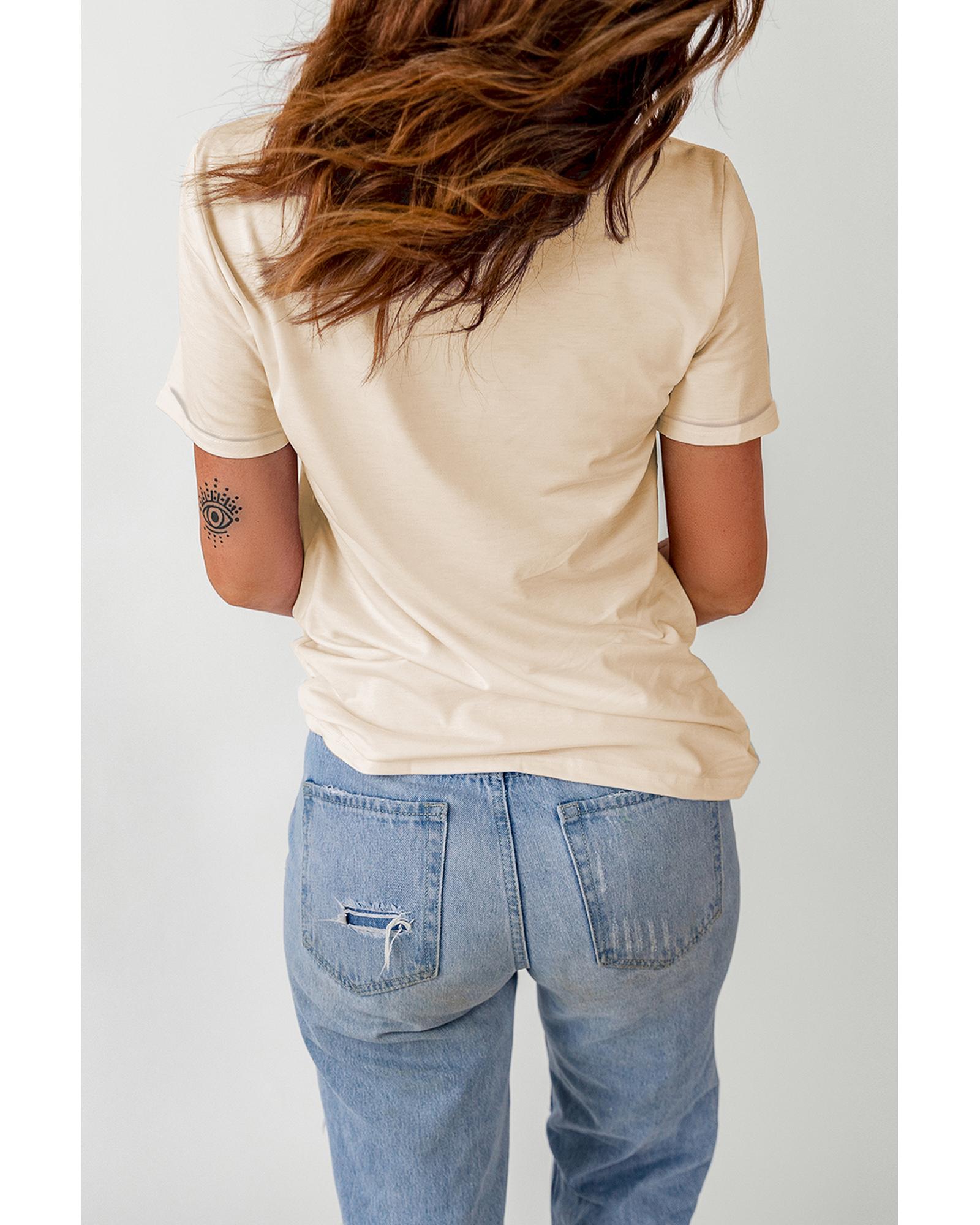 V539-AZEXDC25219586-16-M-202508251540-00 Azura Exchange Valentines Multi Pattern Heart Print T-Shirt - M - Image 1