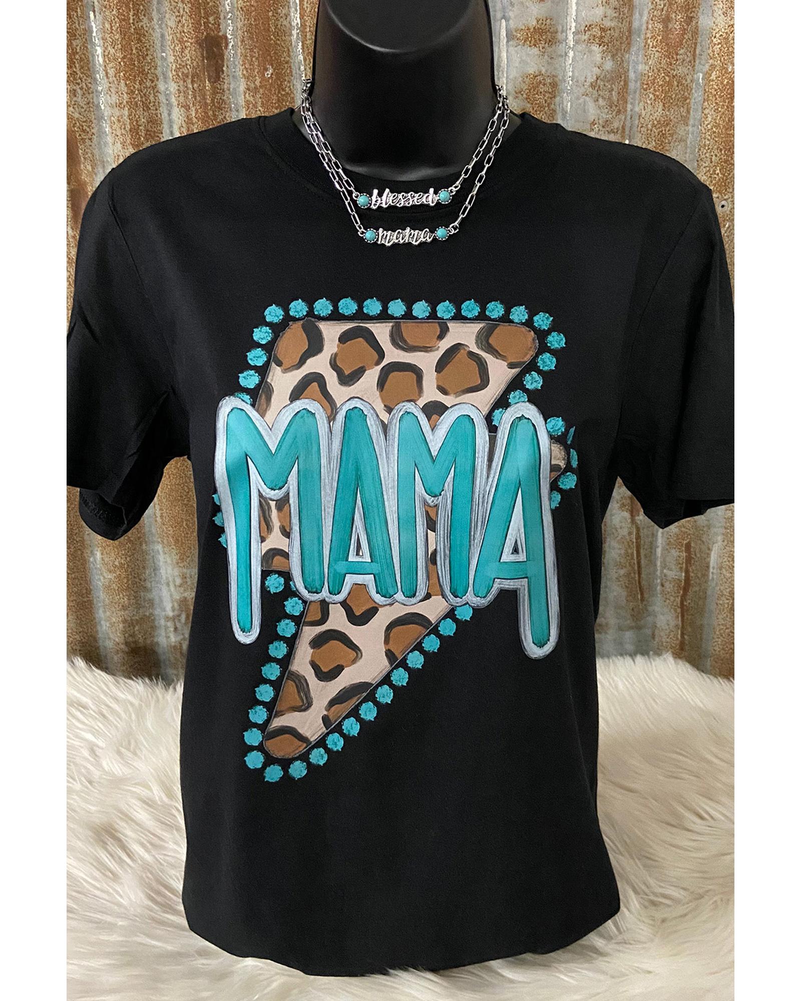 V539-AZEXDC25220000-2-2XL-202508271155-00 Azura Exchange MAMA Leopard Lightening Graphic Tee - 2XL - Image 1