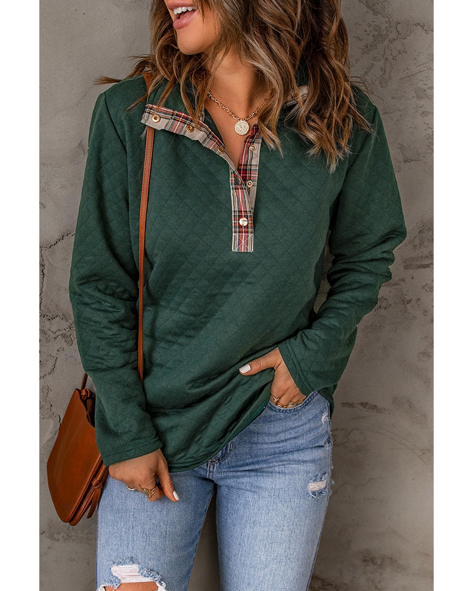 V539-AZEXDC25312136-9-2XL-202508290825-00 Azura Exchange Geometric Texture Sweatshirt - 2XL - Image 1