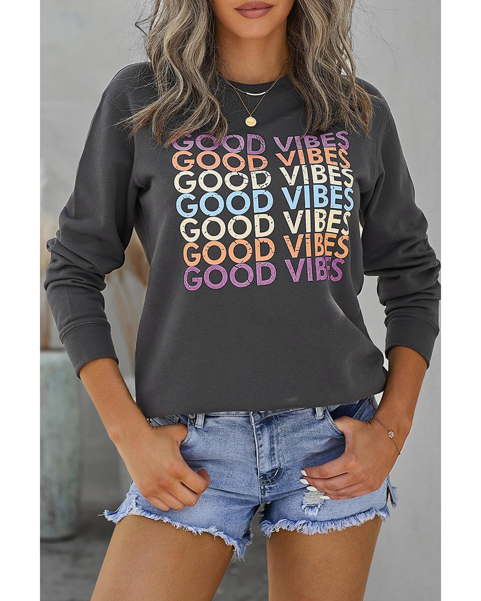 V539-AZEXDC2537911-11-S-163192-00 Azura Exchange Graphic Pullover Sweatshirt - S - Image 1