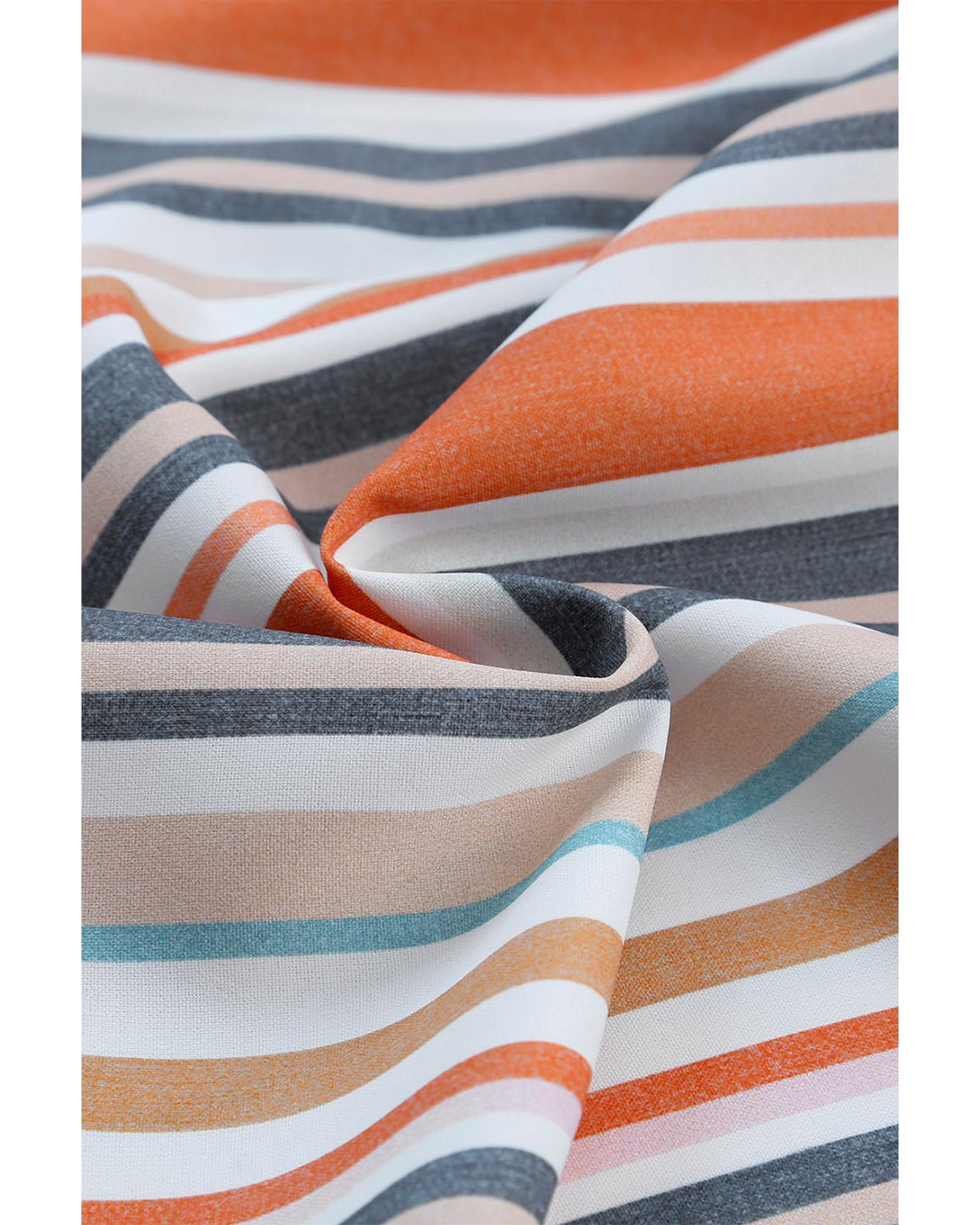 V539-AZEXDC731190-19-S-202508261155-00 Azura Exchange Vintage Washed Elastic Frill Waist Casual Shorts - S - Image 1