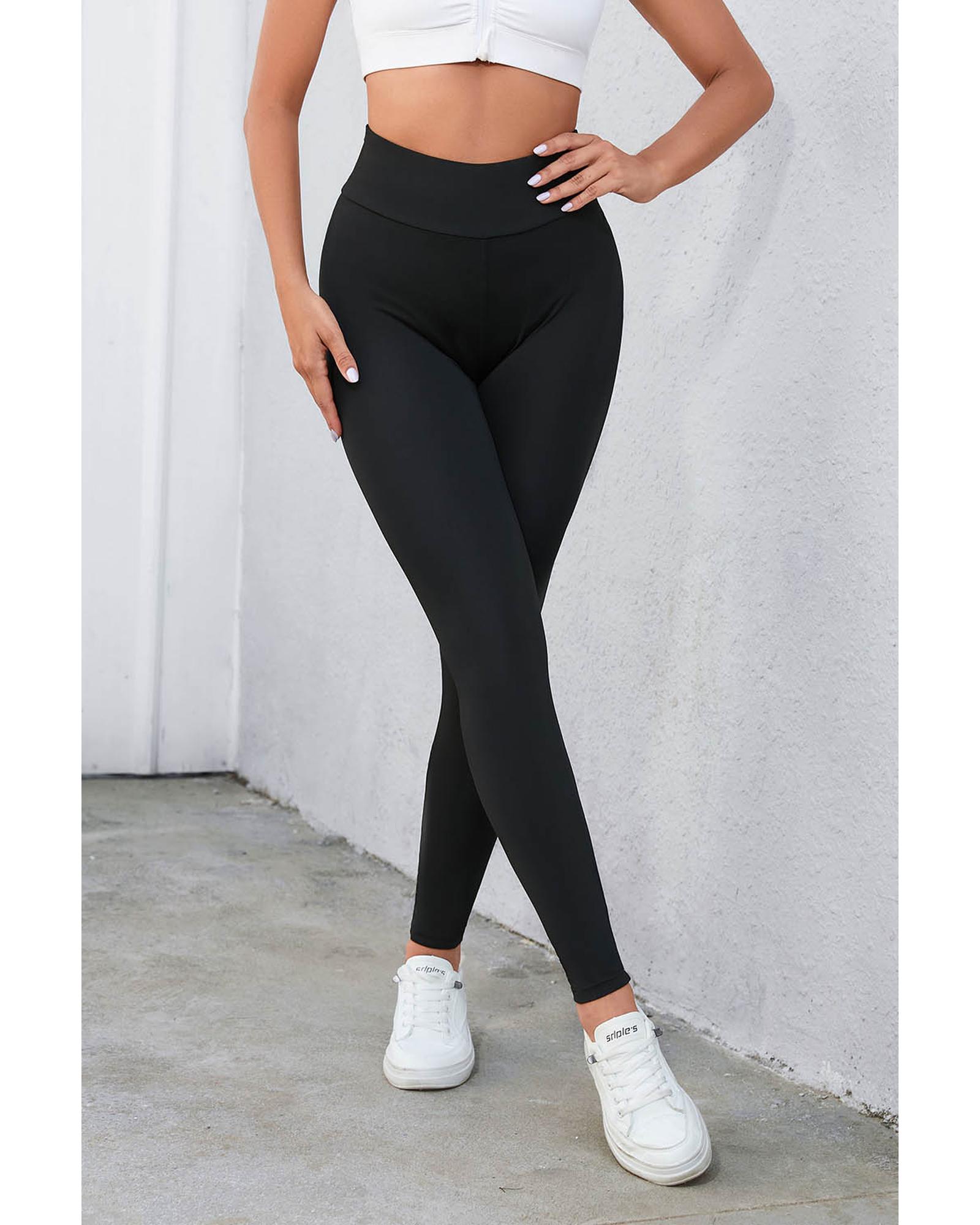 V539-AZEXDC761221-2-M-202508261600-00 Azura Exchange Tummy Control High Waist Leggings - M - Image 1
