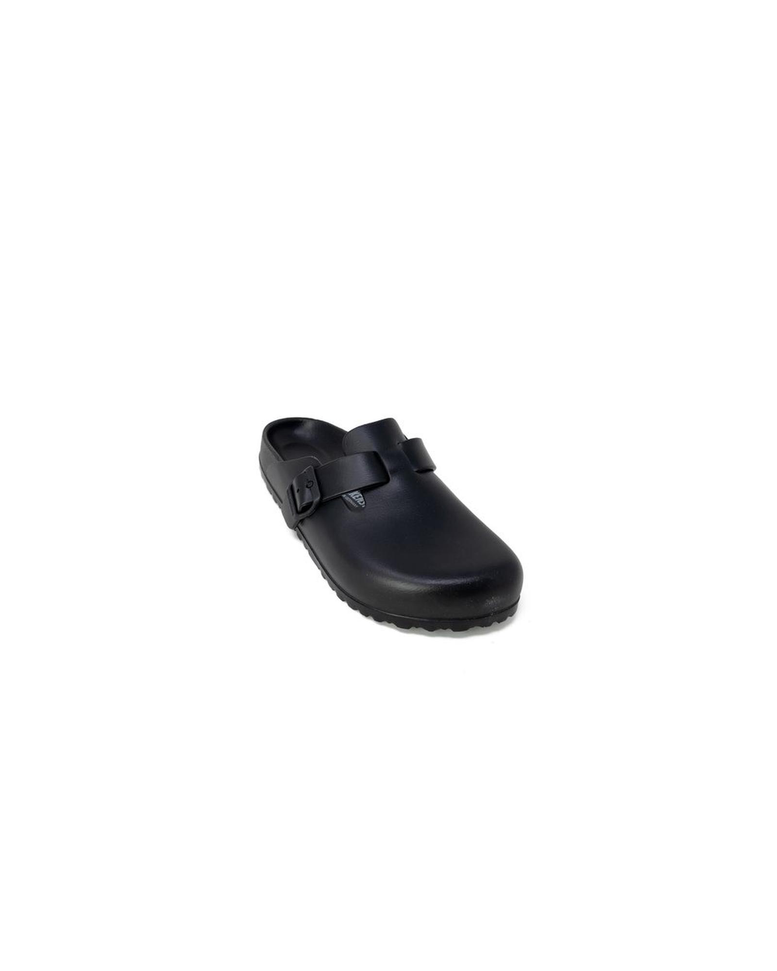 V539-BI-12202800009-EU37US7-202506160020-00 Birkenstock Men's Black Plastic Sandal - 37 EU - Image 1