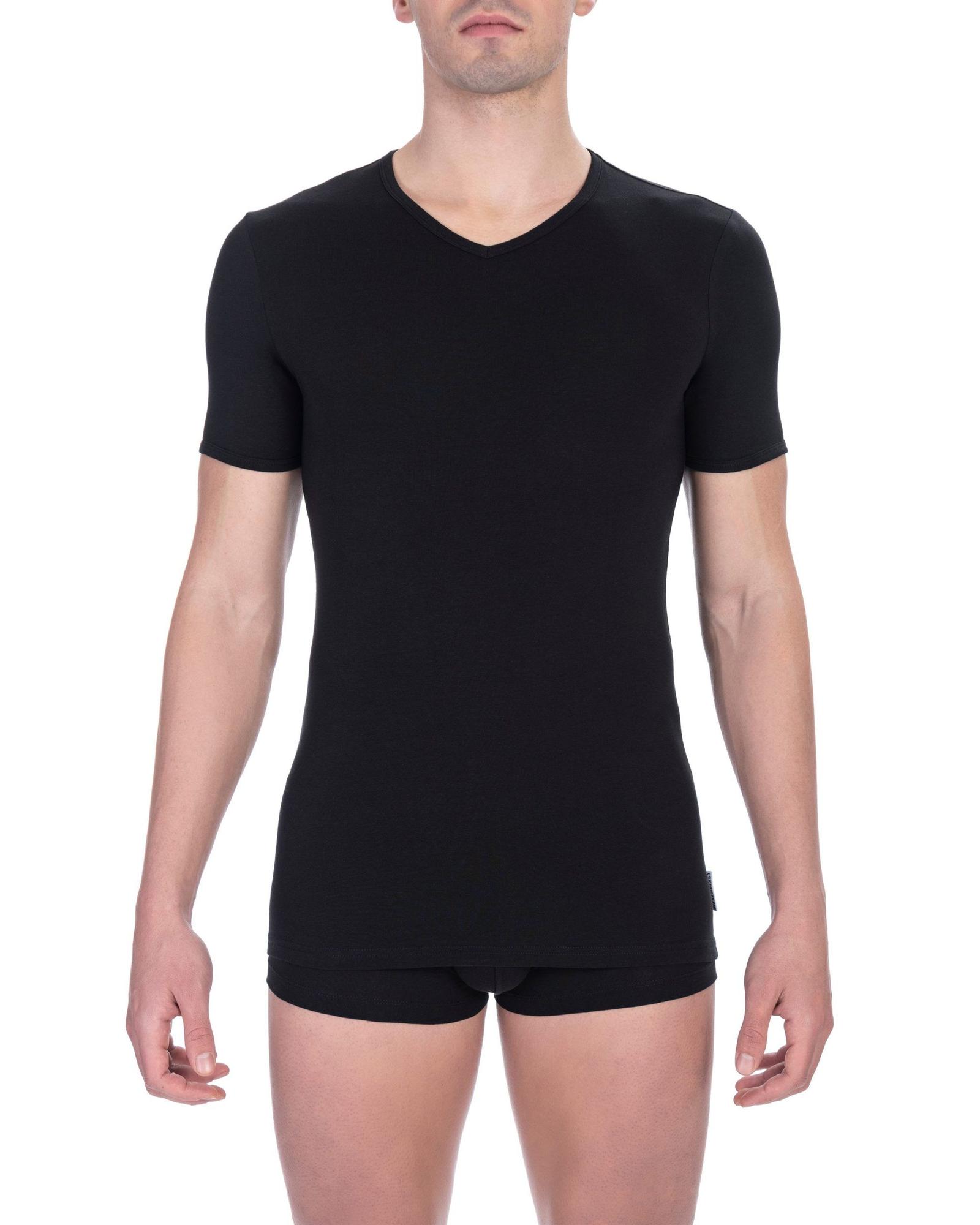 V539-BI-22366-S-176929-00 Bikkembergs Men's Black Cotton T-Shirt - S - Image 1