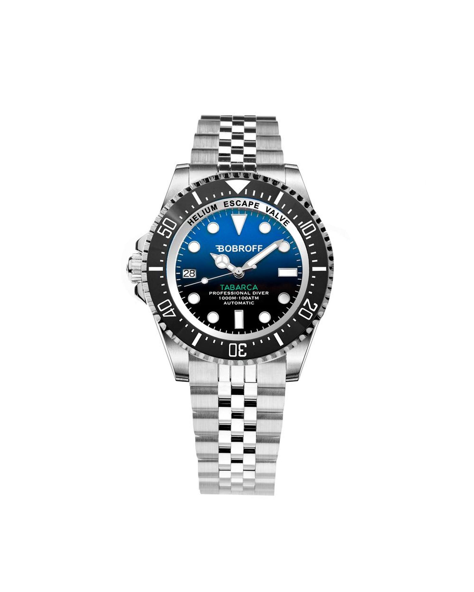 V539-BOBF0003IJAC-202506160025-00 Bobroff Men's Silver Stainless Steel Watch - One Size - Image 1