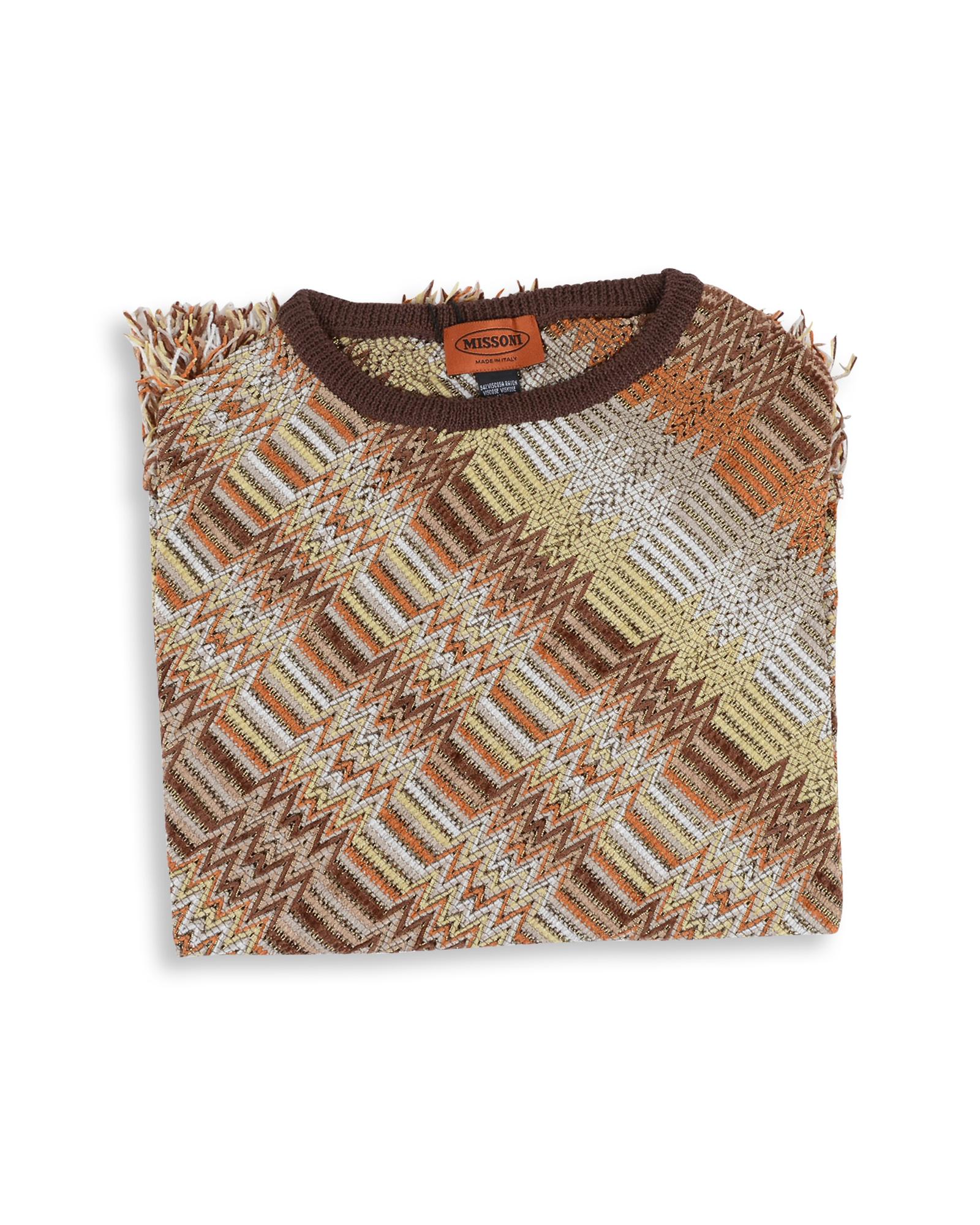 V539-BTB56783-202508270250-00 Missoni Women's Poncho in Multicolor - One Size - Image 1