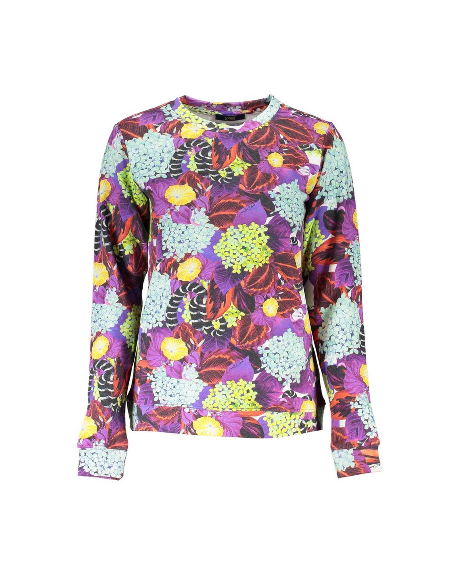 V539-CA-26815-S-202506160825-00 Cavalli Class Women's Purple Cotton Sweater - S - Image 1