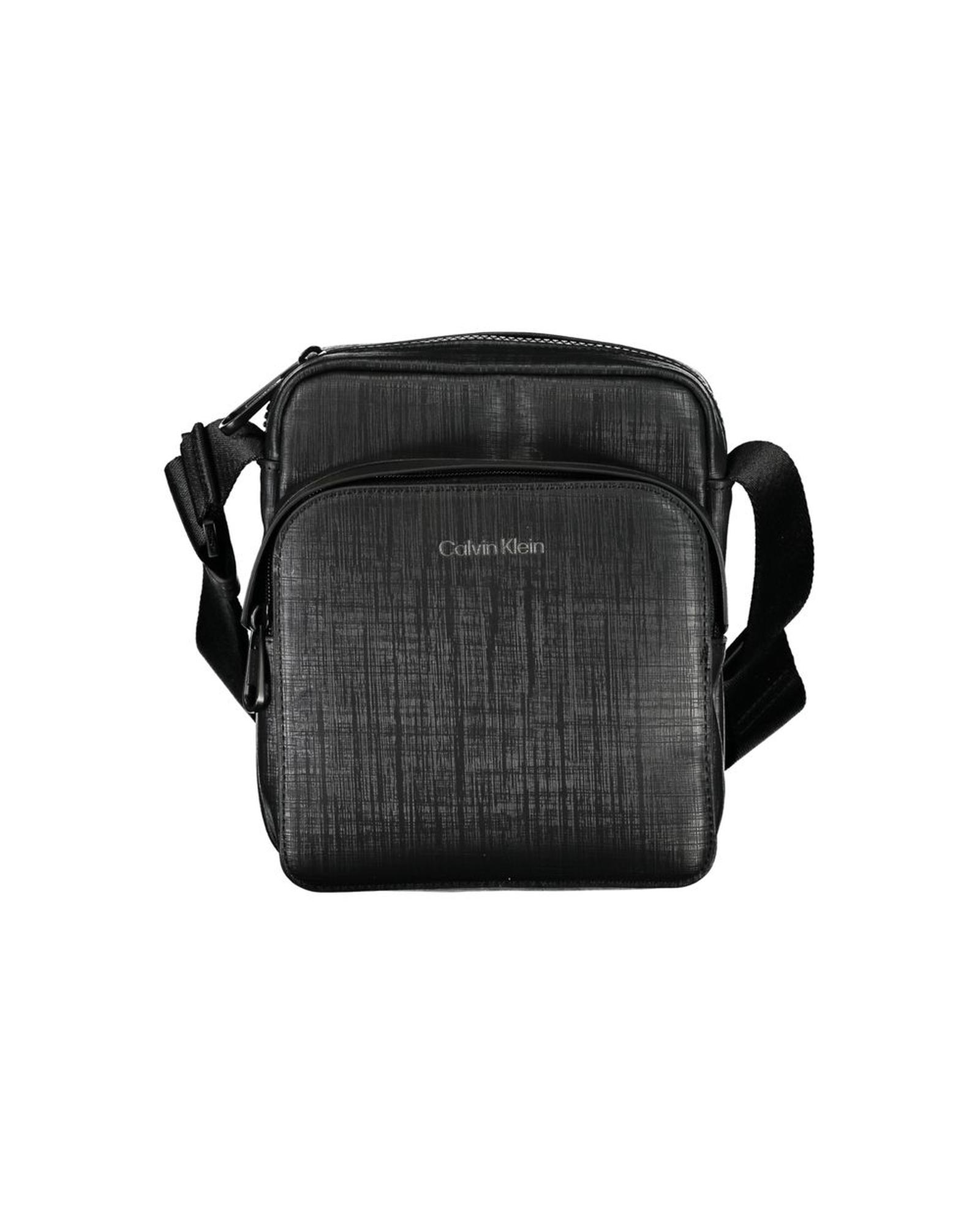V539-CA-27471-202506160841-00 Calvin Klein Men's Black Polyester Shoulder Bag - One Size - Image 1