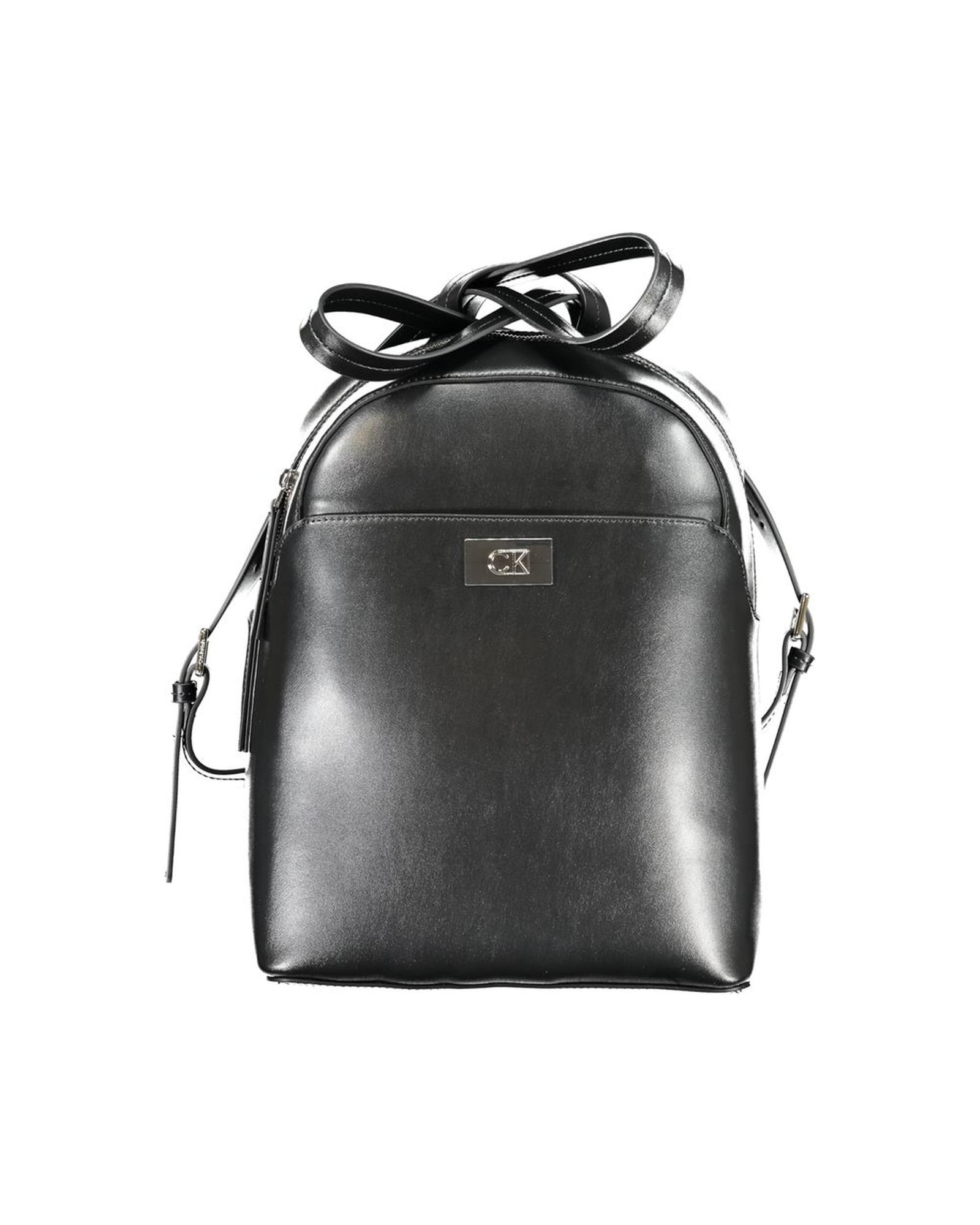 V539-CA-30964-202506161131-00 Calvin Klein Women's Black Polyester Backpack - One Size - Image 1