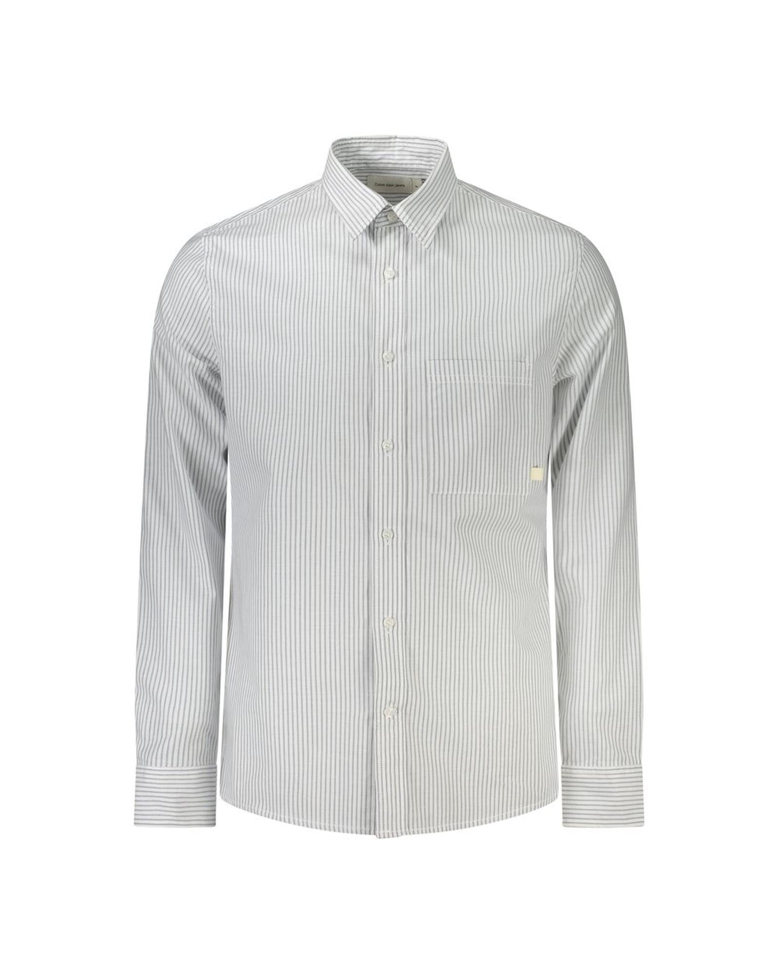 V539-CA-33155-XXL-202506161120-00 Calvin Klein Men's White Cotton Shirt - 2XL - Image 1