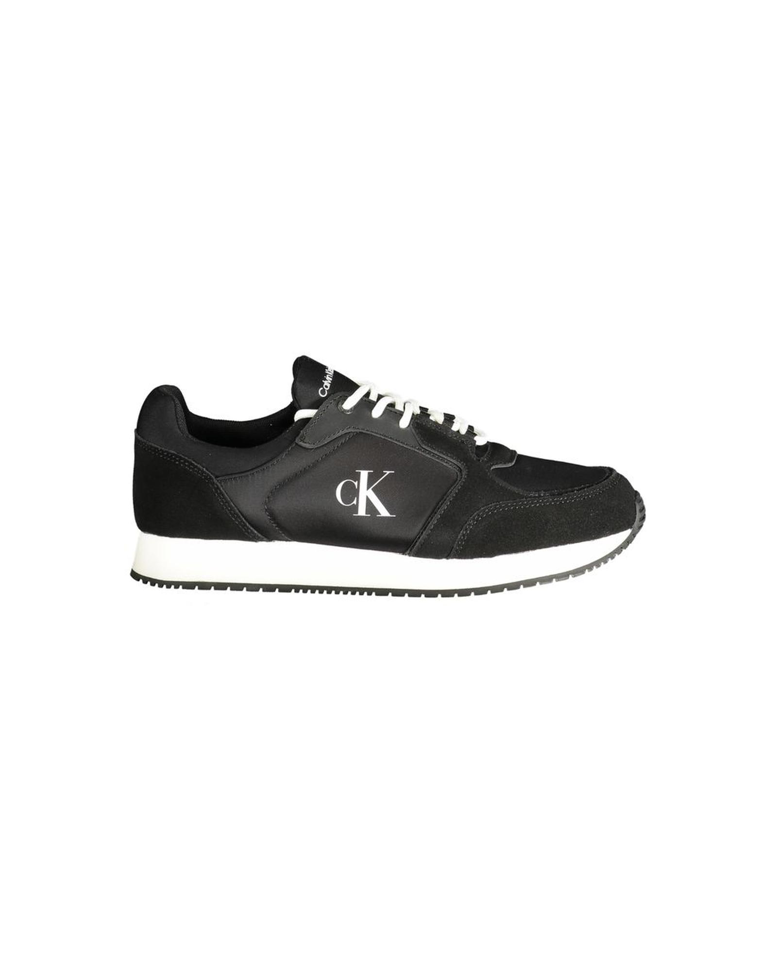 V539-CA-34289-EU42US9-202506161341-00 Calvin Klein Men's Black Polyester Sneaker - 42 EU - Image 1