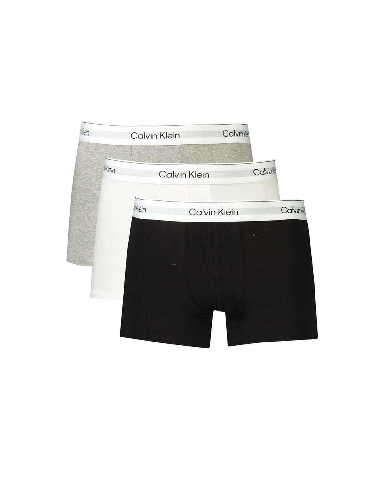 V539-CA-36063-S-202506161453-00 Calvin Klein Men's Gray Cotton Boxer - S - Image 1