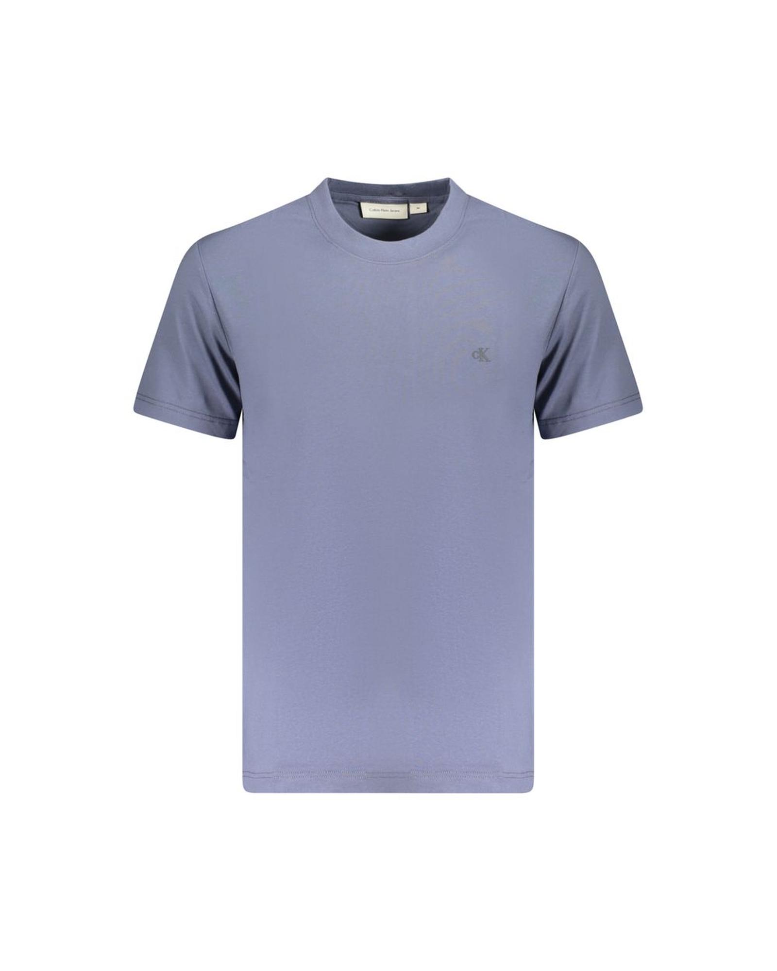 V539-CA-36279-XL-202506161516-00 Calvin Klein Men's Blue Cotton T-Shirt - XL - Image 1