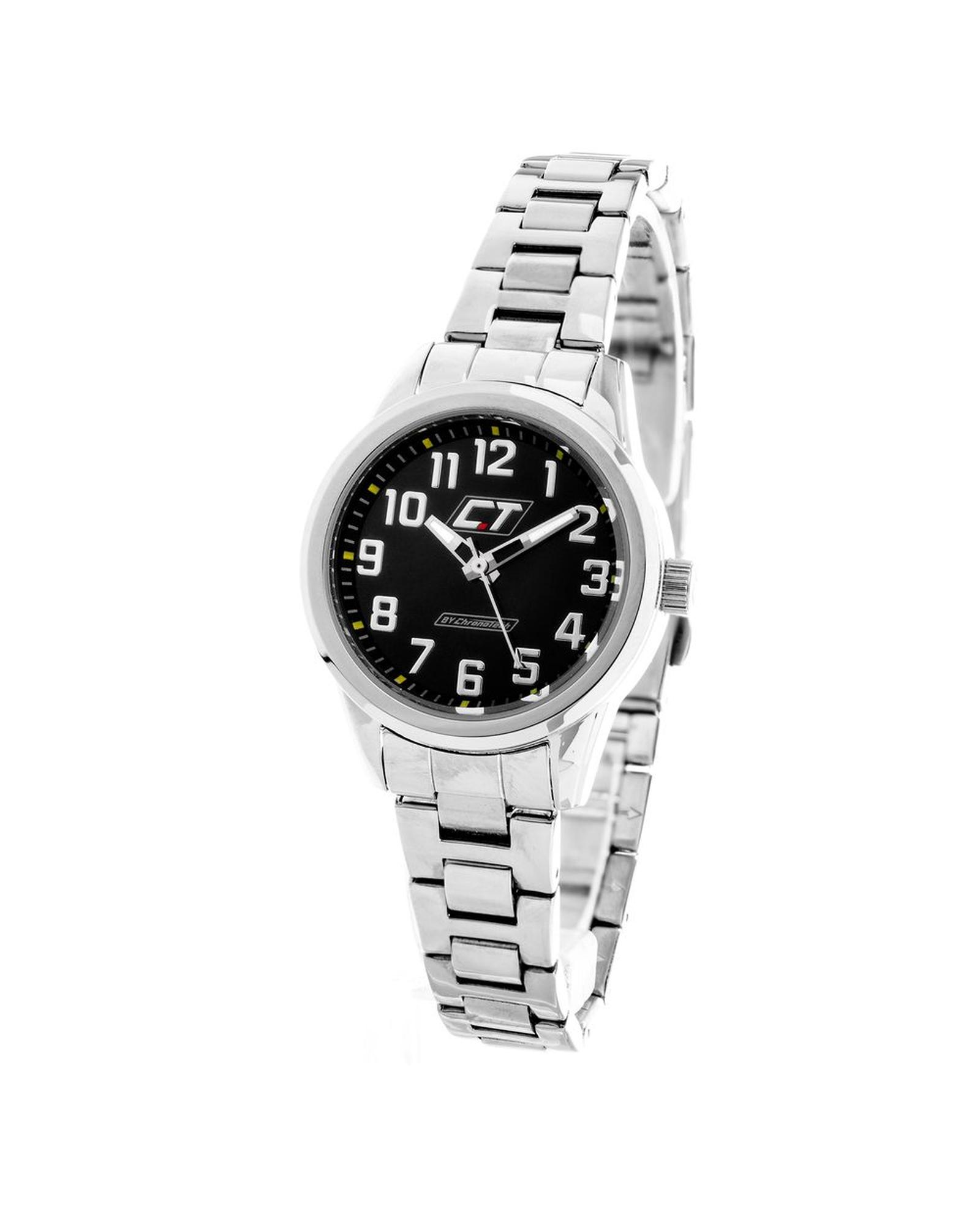 V539-CHCC7041L02MAC-202506161742-00 Chronotech Women's Silver Steel Watch - One Size - Image 1