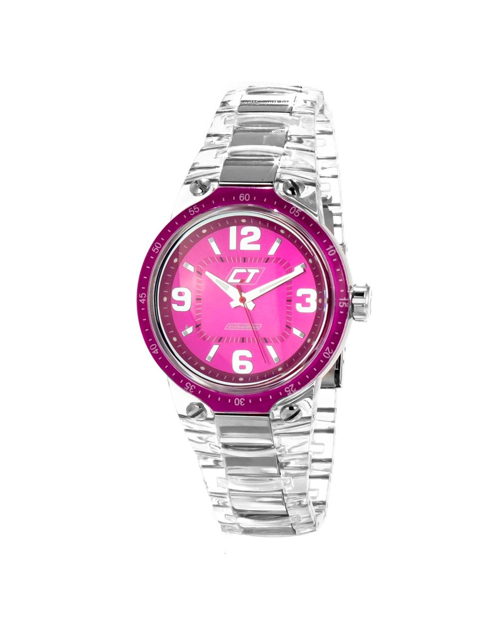 V539-CHCC7043M08AC-202506161745-00 Chronotech Unisex's Transparent Polycarbonate Watch - One Size - Image 1
