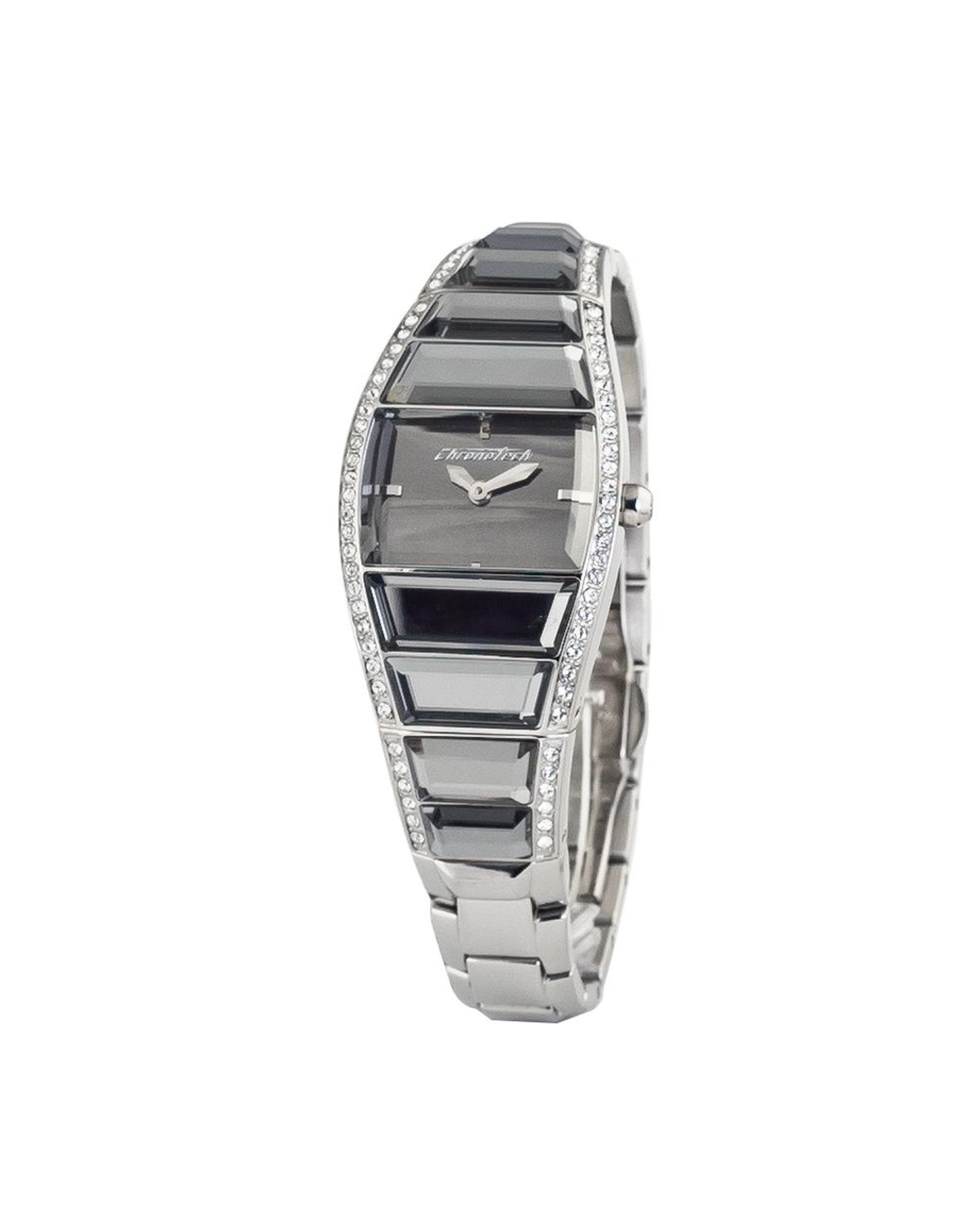 V539-CHCT7099LS08MAC-202506161640-00 Chronotech Women's Silver Steel Watch - One Size - Image 1