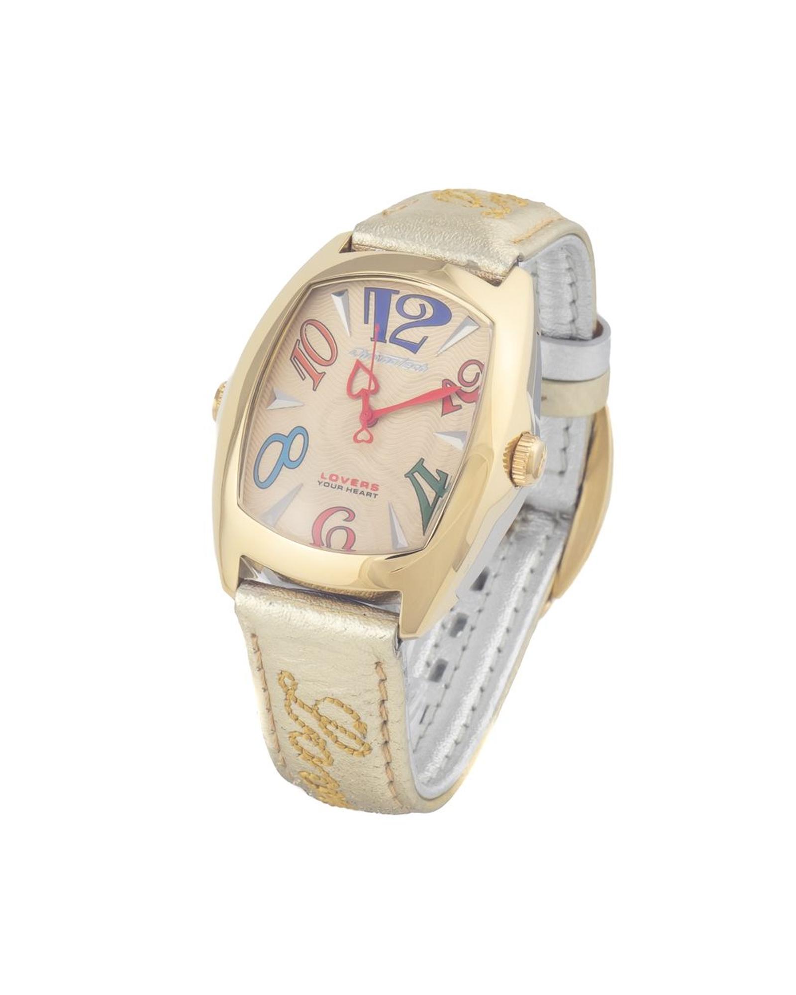 V539-CHCT7696L11AC-202506161745-00 Chronotech Unisex's Silver Leather Watch - One Size - Image 1