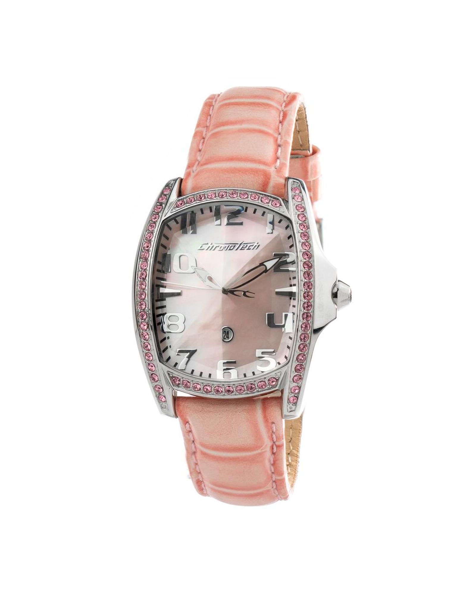 V539-CHCT7988LS27AC-202506161841-00 Chronotech Women's Multicolor Leather Watch - One Size - Image 1