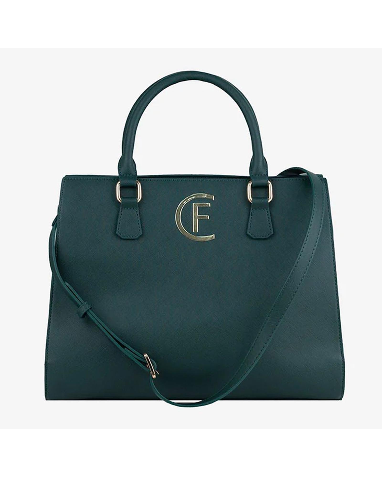 V539-CREF-14146-202506162017-00 CRISTINAEFFE Women's Green Artificial Leather Crossbody Bag - One Size - Image 1