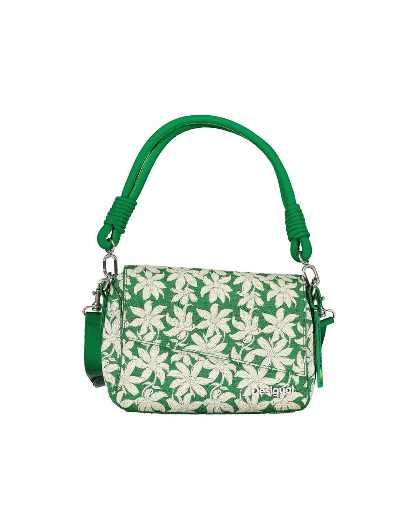 V539-DE-28946-202506162131-00 Desigual Women's Green Polyethylene Handbag - One Size - Image 1