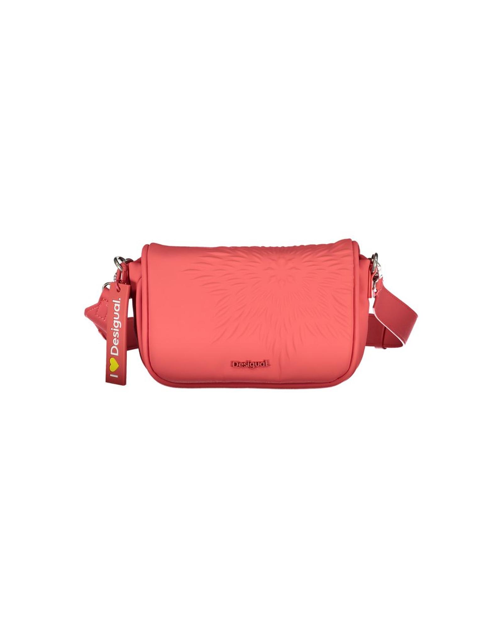 V539-DE-28968-202506162137-00 Desigual Women's Pink Polyethylene Handbag - One Size - Image 1