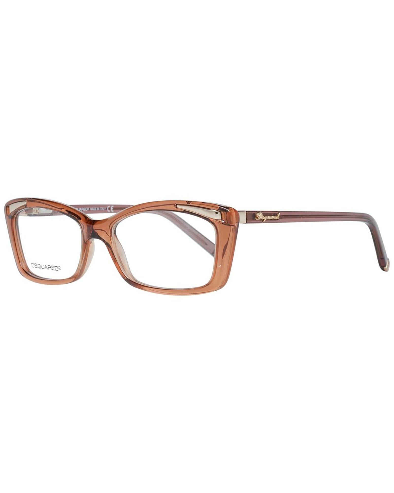 V539-DSDQ510904754AC-202506162026-00 Dsquared² Women's Brown Plastic Frames - One Size - Image 1