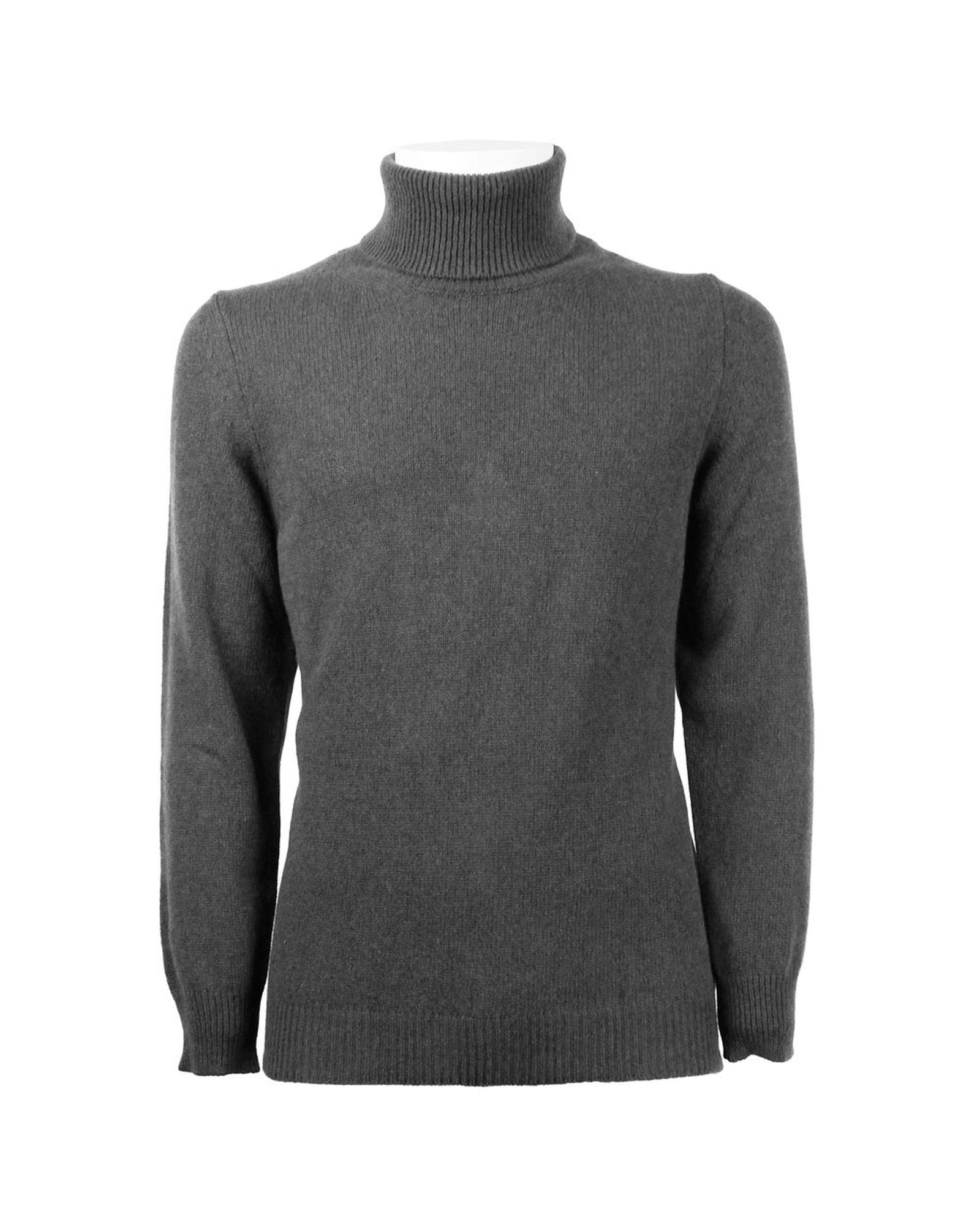V539-EM-11300-M-202506162045-00 Emilio Romanelli Men's Gray Cashmere Sweater - M - Image 1