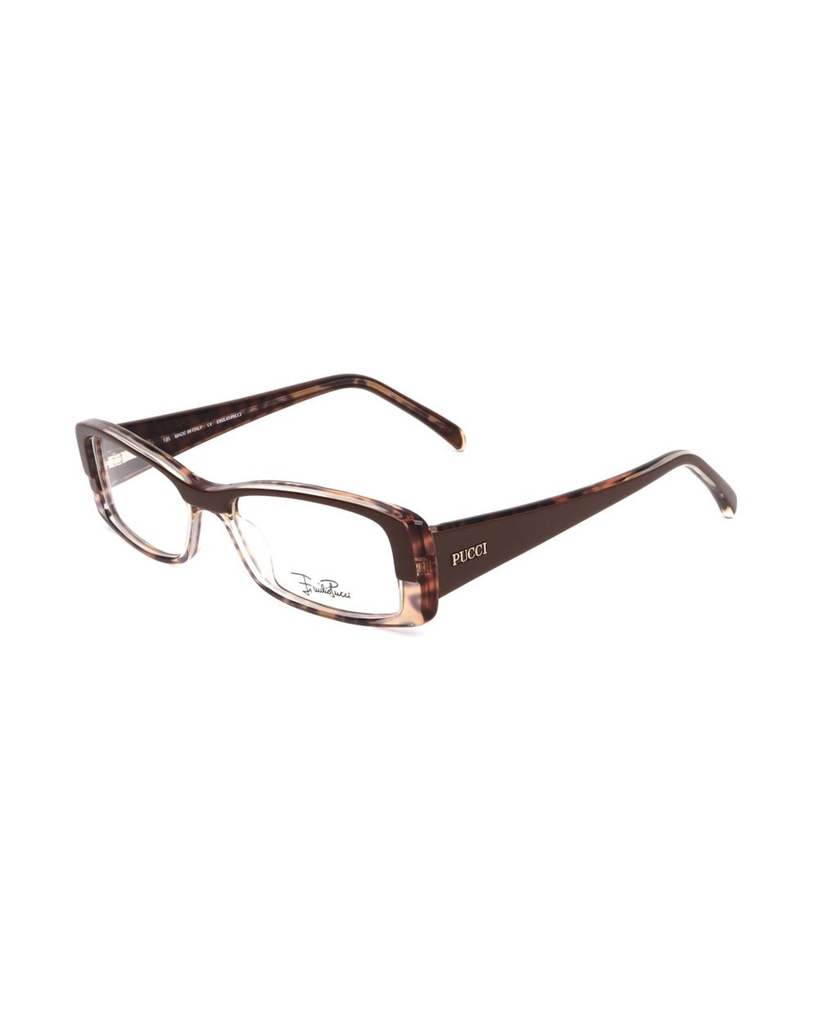 V539-EPEP2651204AC-202506162127-00 Emilio Pucci Women's Brown Plastic Frames - One Size - Image 1