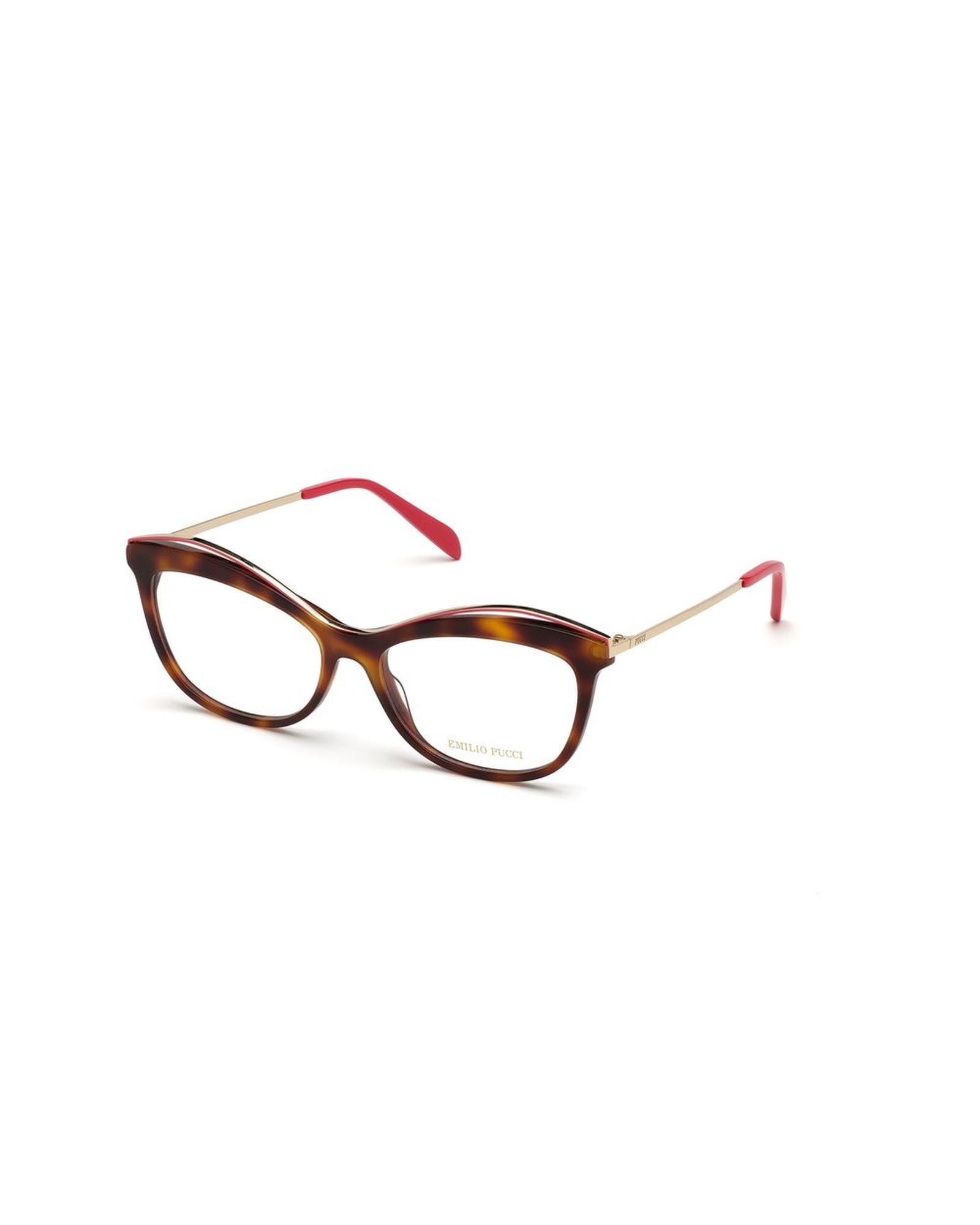 V539-EPEP513556052AC-202506162205-00 Emilio Pucci Women's Brown Acetate Frames - One Size - Image 1