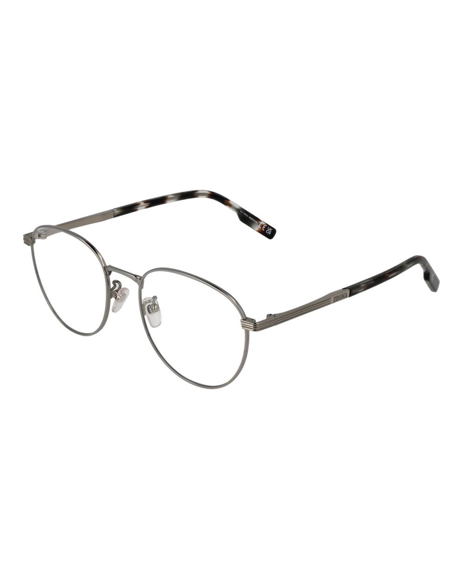 V539-ER-1000971-202506162217-00 Ermenegildo Zegna Men's Gray Optical Frames - One Size - Image 1