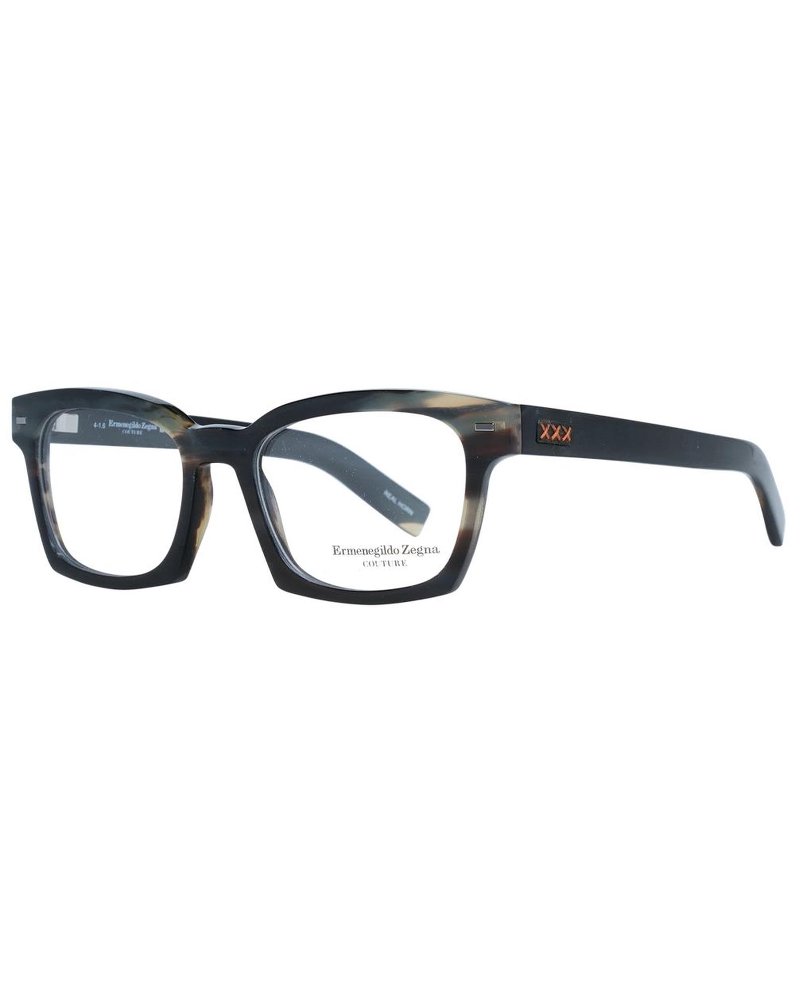 V539-ER-1038918-202506161946-00 Ermenegildo Zegna Men's Green Optical Frames - One Size - Image 1