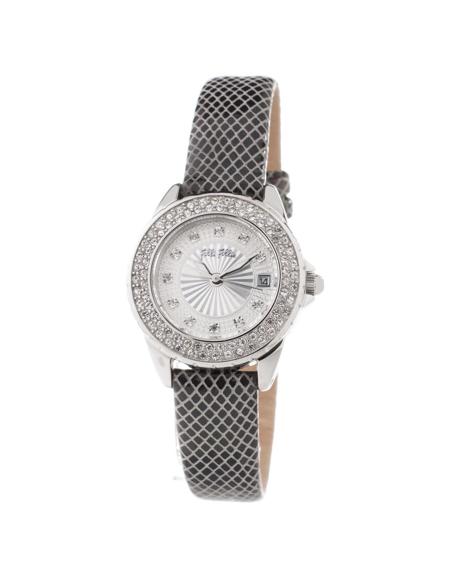 V539-FFWF1A006STNAC-202506170042-00 Folli Follie Women's Gray Leather Watch - One Size - Image 1
