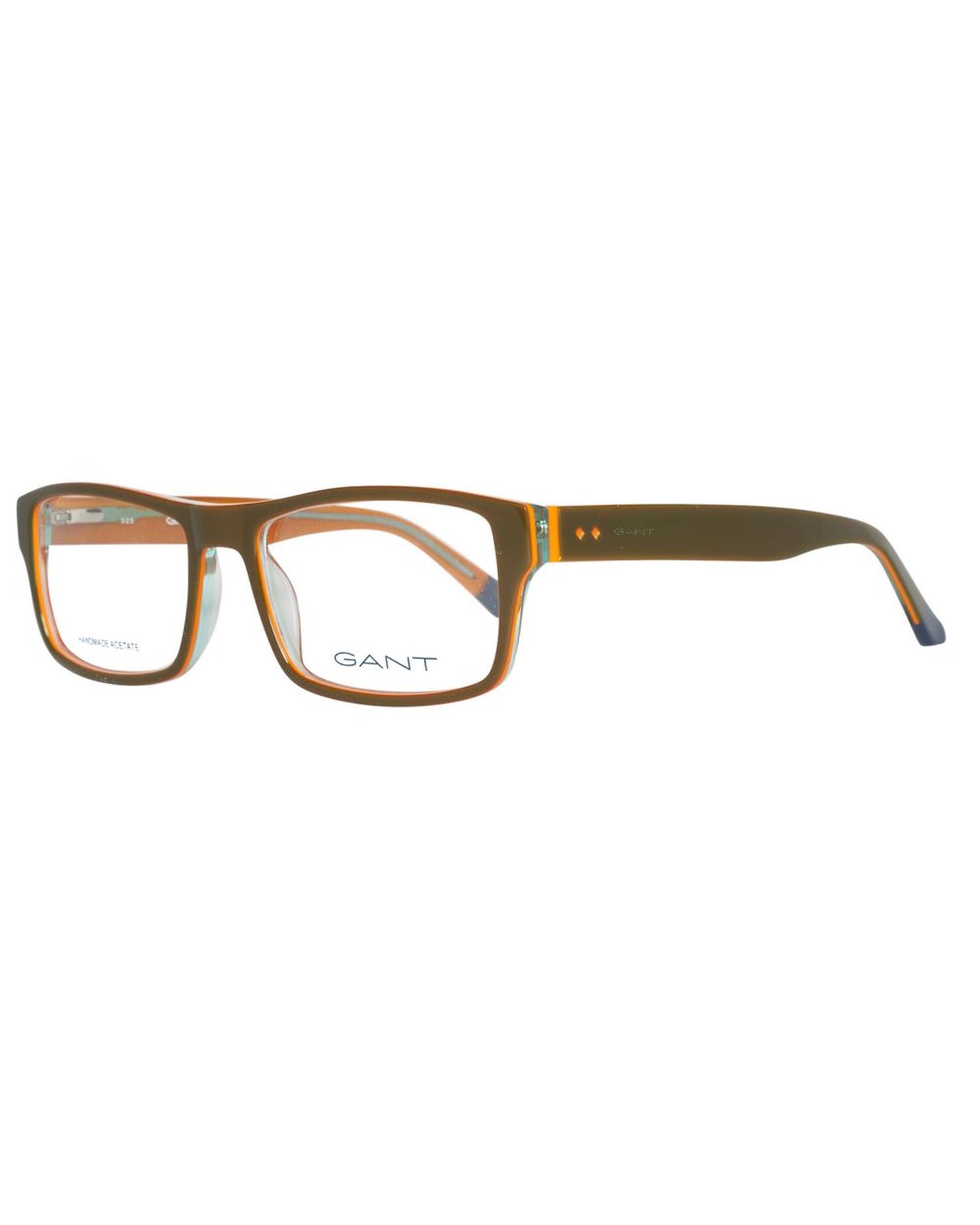 V539-GAGA312404754AC-202506170040-00 Gant Men's Brown Plastic Frames - One Size - Image 1